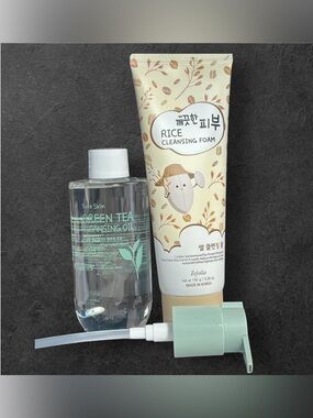 esfolio Cleansing Foam and Cleansing Oil Set